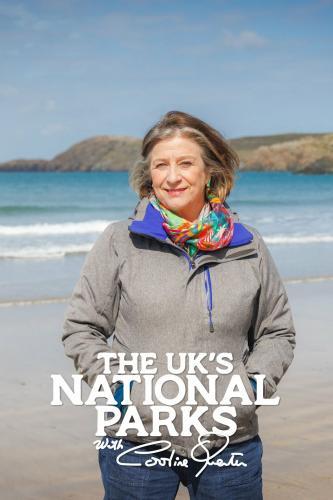 Caroline Quentin standing next to a body of water