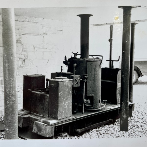 a close up of an old building