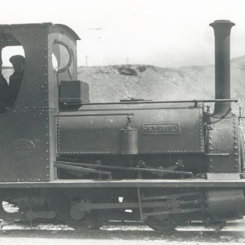 a vintage photo of a truck