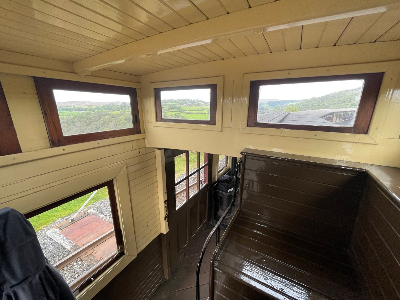 a close up of a window