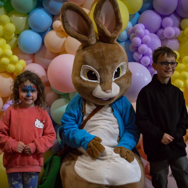 a group of people in costumes