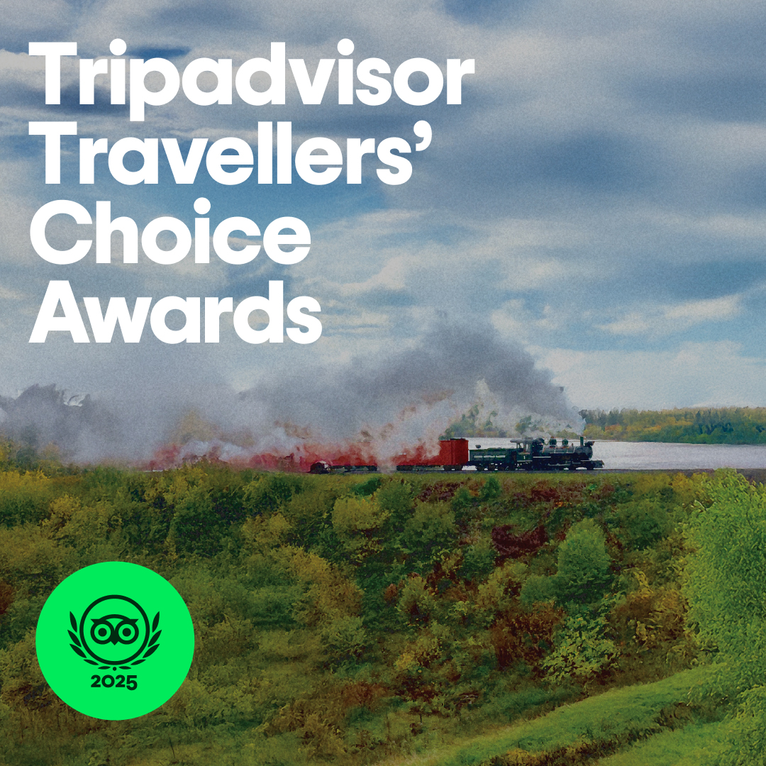 BMR-Tripadvisor-Award-2025-Social-Post-Facebook-Organic-1080x1080px Text 'Tripadvisor Travellers’ Choice Awards' over scenic landscape with train and 2025 badge.